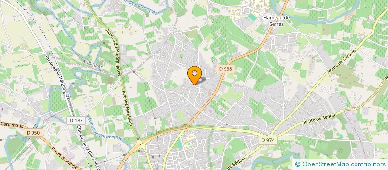 localisation de l'entreprise MONSIEUR CHARLES GREGOIRE à CARPENTRAS