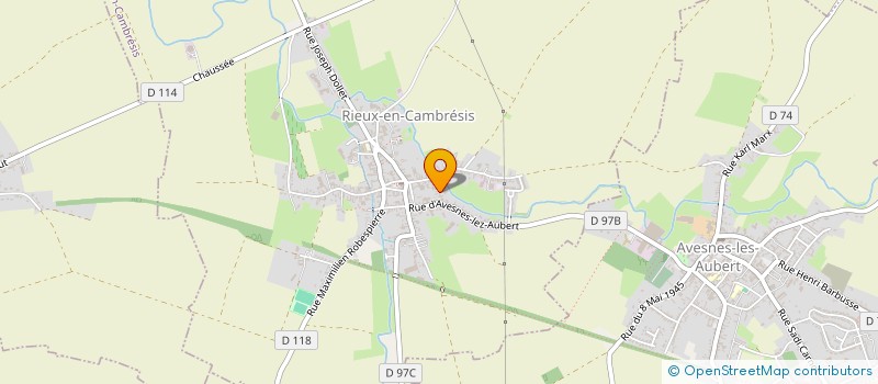 localisation de l'entreprise MONSIEUR CHARLES GRIERE  RIEUX-EN-CAMBRESIS