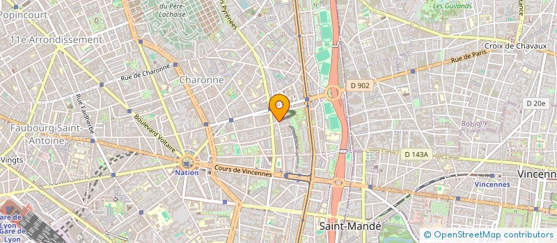 localisation de l'entreprise MONSIEUR CHARLES GUBA  PARIS