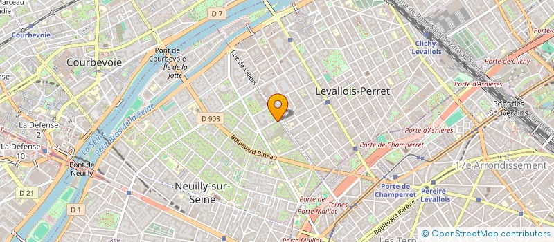 localisation de l'entreprise MONSIEUR CHARLES GUERBE à NEUILLY SUR SEINE