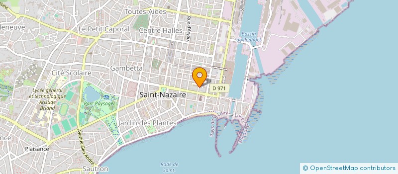 localisation de l'entreprise MONSIEUR CHARLES GUERER  SAINT-NAZAIRE