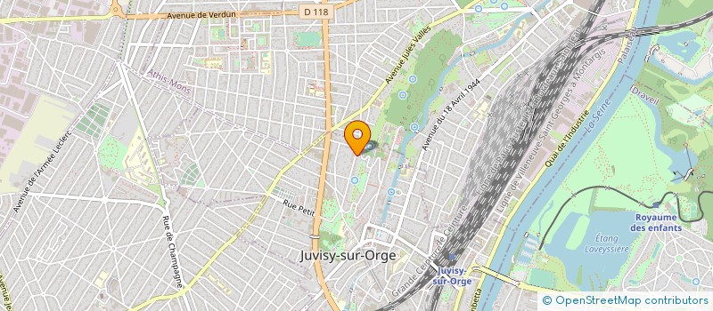 localisation de l'entreprise MONSIEUR CHARLES GUERTON à JUVISY-SUR-ORGE