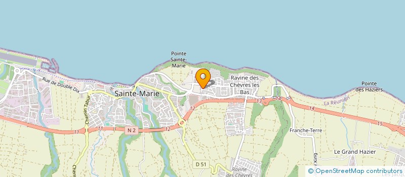 localisation de l'entreprise MONSIEUR CHARLES GUILBERT à SAINTE-MARIE