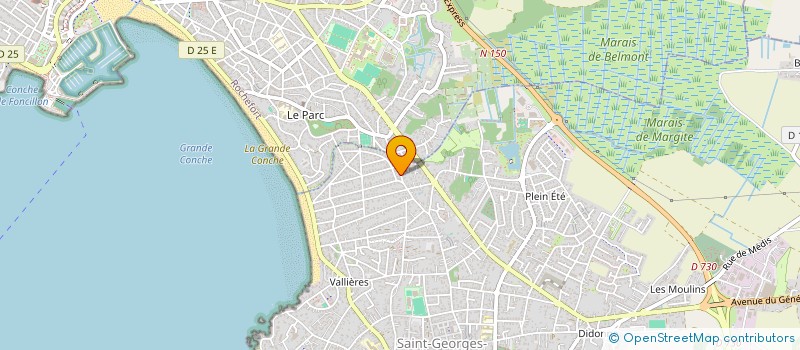 localisation de l'entreprise MONSIEUR CHARLES GUILLARD  SAINT-GEORGES-DE-DIDONNE