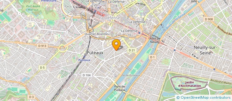 localisation de l'entreprise MONSIEUR CHARLES GUYART à PUTEAUX