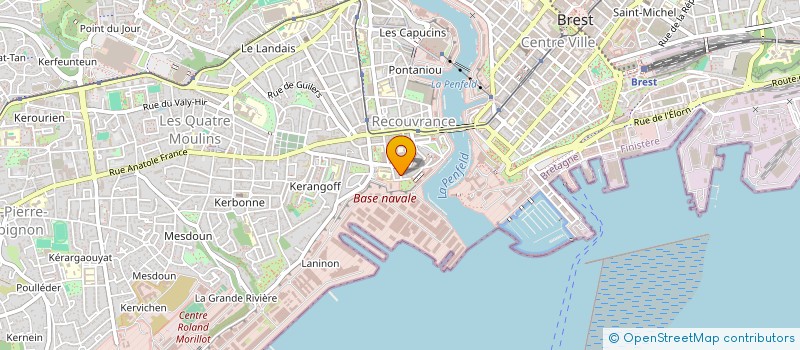 localisation de l'entreprise MONSIEUR CHARLES GUYOT à BREST