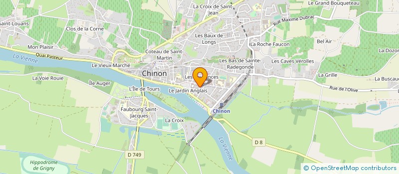 localisation de l'entreprise MONSIEUR CHARLES HAIR à THIZAY