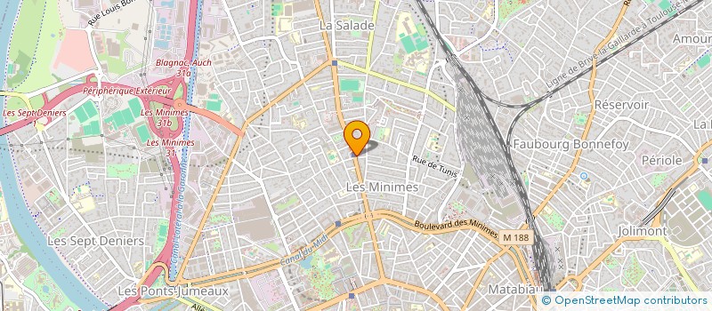 localisation de l'entreprise MONSIEUR CHARLES HARDAN à TOULOUSE
