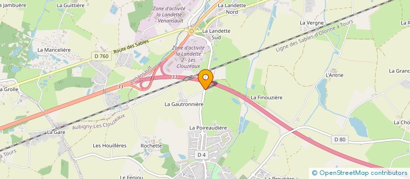 localisation de l'entreprise MONSIEUR CHARLES HARDY à AUBIGNY-LES CLOUZEAUX