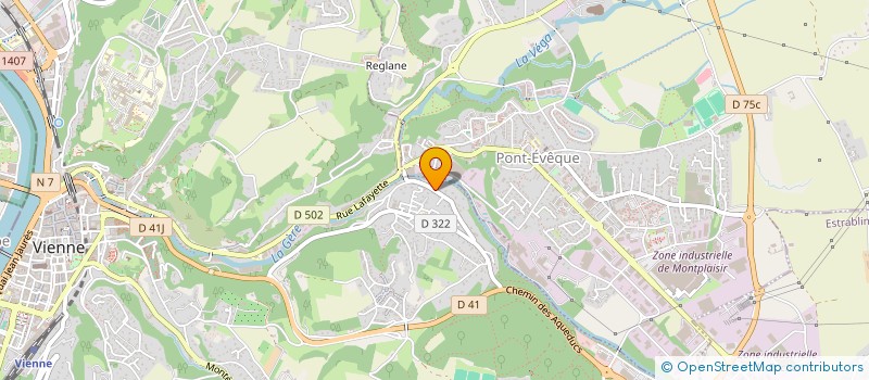 localisation de l'entreprise MONSIEUR CHARLES HARION à VIENNE