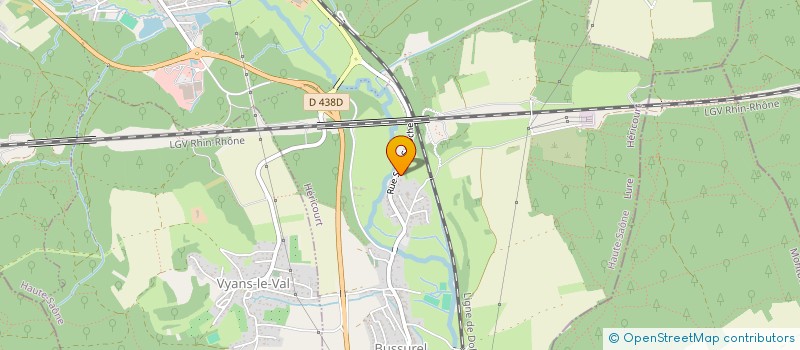 localisation de l'entreprise MONSIEUR CHARLES HARTMANN  HERICOURT