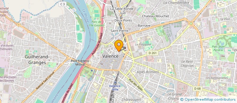 localisation de l'entreprise MONSIEUR CHARLES HAWASSIAN à VALENCE