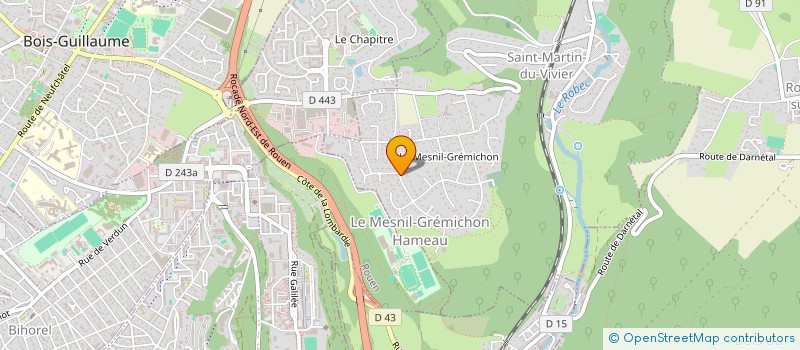 localisation de l'entreprise MONSIEUR CHARLES HAZET  SAINT-MARTIN-DU-VIVIER