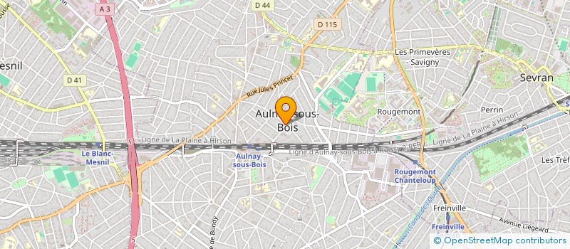 localisation de l'entreprise MONSIEUR CHARLES-HENRI ANNONI à AULNAY-SOUS-BOIS