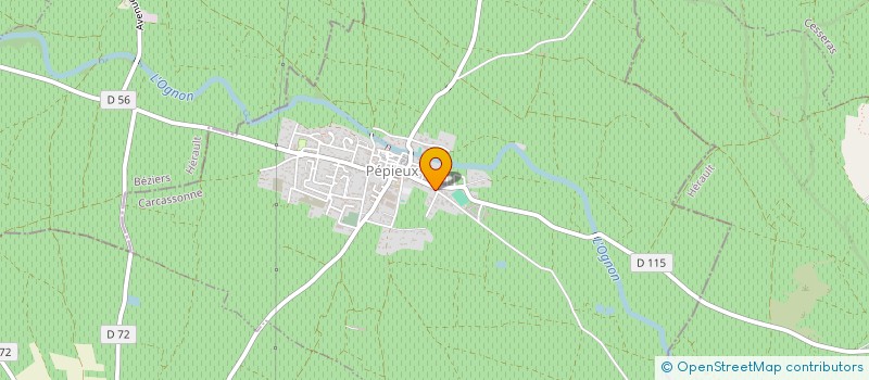 localisation de l'entreprise MONSIEUR CHARLES-HENRI DECEMBRE  PEPIEUX