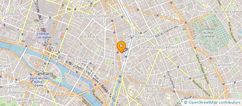 localisation de l'entreprise MONSIEUR CHARLES-HENRI DUPOIZAT  PARIS