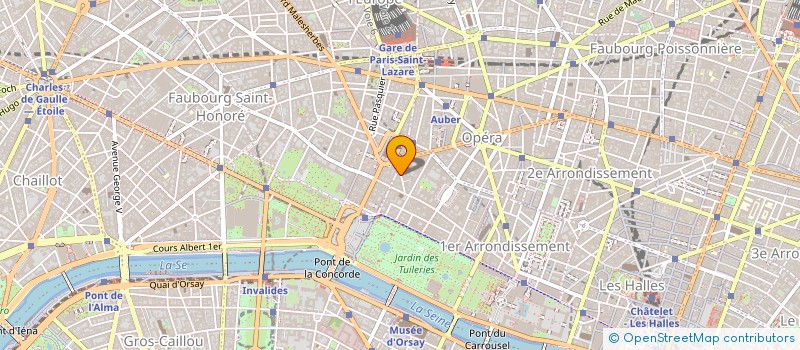 localisation de l'entreprise MONSIEUR CHARLES-HENRI GAIDOZ à PARIS