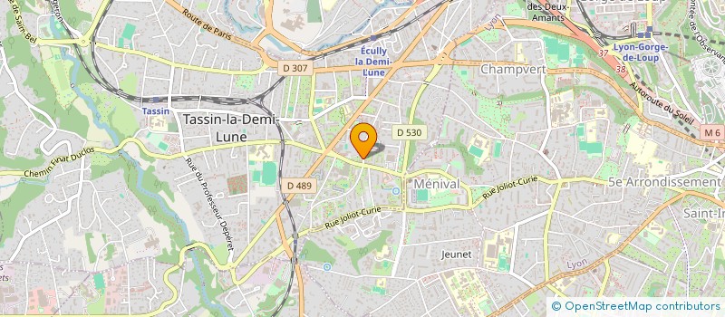 localisation de l'entreprise MONSIEUR CHARLES-HENRI JENNER  TASSIN-LA-DEMI-LUNE