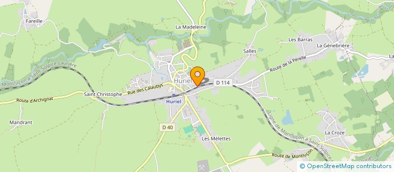 localisation de l'entreprise MONSIEUR CHARLES-HENRI KHEMLICHE  HURIEL