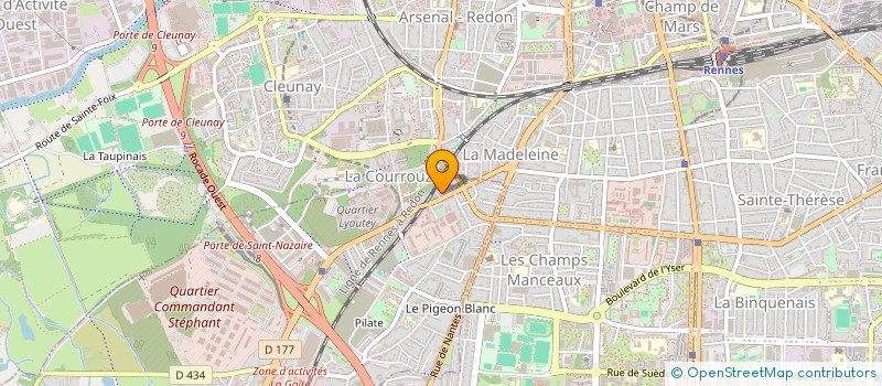 localisation de l'entreprise MONSIEUR CHARLES-HENRI KOEHRER  SAINT-JACQUES-DE-LA-LANDE