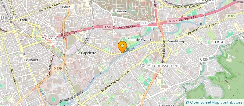 localisation de l'entreprise MONSIEUR CHARLES-HENRI LE VOURC'H à MARSEILLE