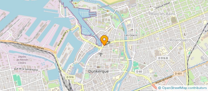 localisation de l'entreprise MONSIEUR CHARLES HENRI LOOTEN à DUNKERQUE
