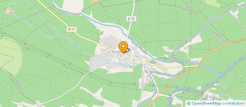 localisation de l'entreprise MONSIEUR CHARLES-HENRI MALAFOSSE  AZILLE