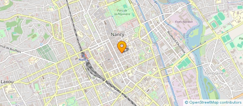 localisation de l'entreprise MONSIEUR CHARLES HENRI PLOFFOIN  NANCY