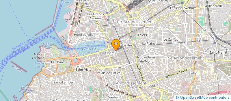 localisation de l'entreprise MONSIEUR CHARLES HENRI ROUX à MARSEILLE