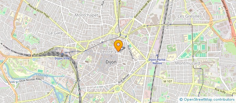 localisation de l'entreprise MONSIEUR CHARLES-HENRI SAGNES à DIJON