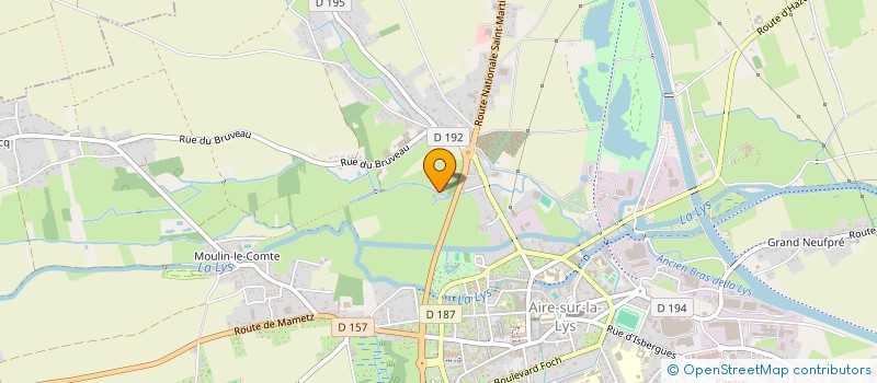 localisation de l'entreprise MONSIEUR CHARLES-HENRI VALERIO  WITTES