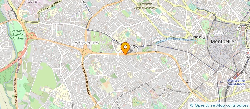 localisation de l'entreprise MONSIEUR CHARLES-HENRI VILLERS à MONTPELLIER