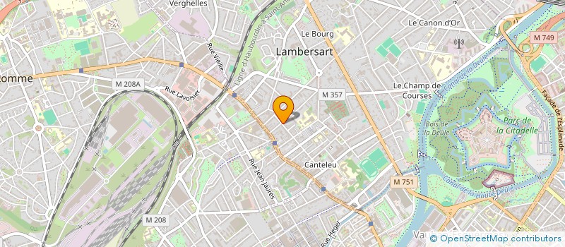 localisation de l'entreprise MONSIEUR CHARLES-HENRY CATTEZ à LAMBERSART