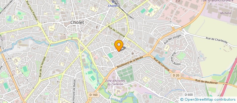 localisation de l'entreprise MONSIEUR CHARLES HENRY GAVILANES ARCOS à CHOLET