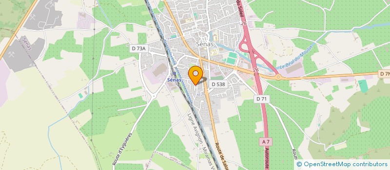 localisation de l'entreprise MONSIEUR CHARLES-HENRY LAURENT  SENAS