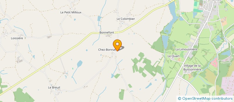 localisation de l'entreprise MONSIEUR CHARLES HERBAULT à CHAILLAC