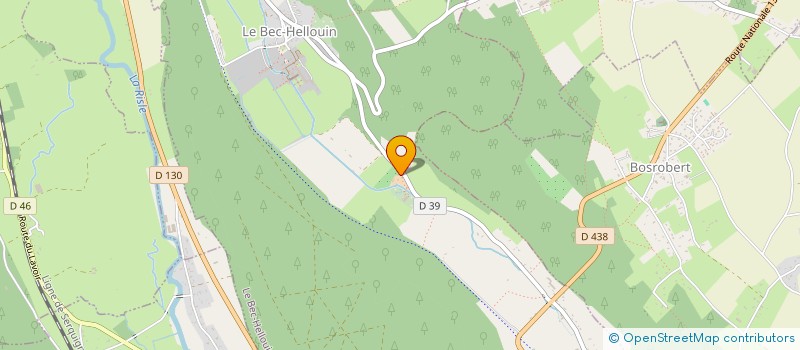 localisation de l'entreprise MONSIEUR CHARLES HERVE-GRUYER  LE BEC-HELLOUIN