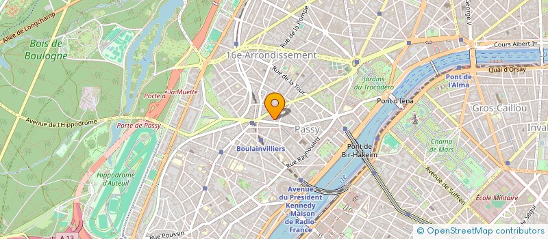 localisation de l'entreprise MONSIEUR CHARLES HOERTZ  PARIS