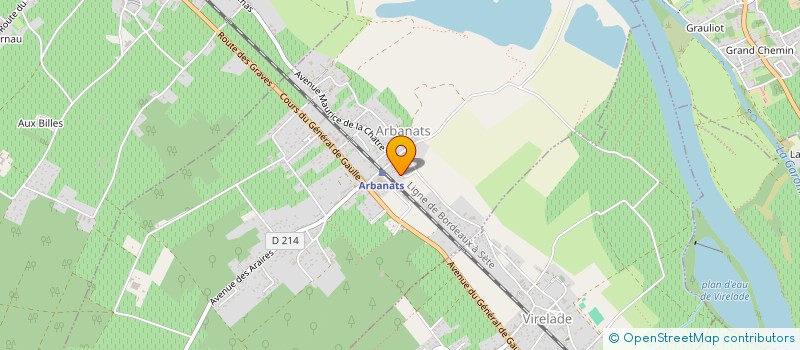 localisation de l'entreprise MONSIEUR CHARLES HOPMAN  ARBANATS