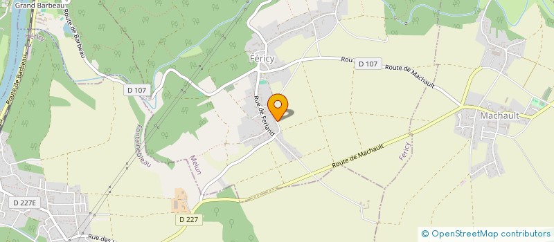 localisation de l'entreprise MONSIEUR CHARLES HORVAT  MACHAULT