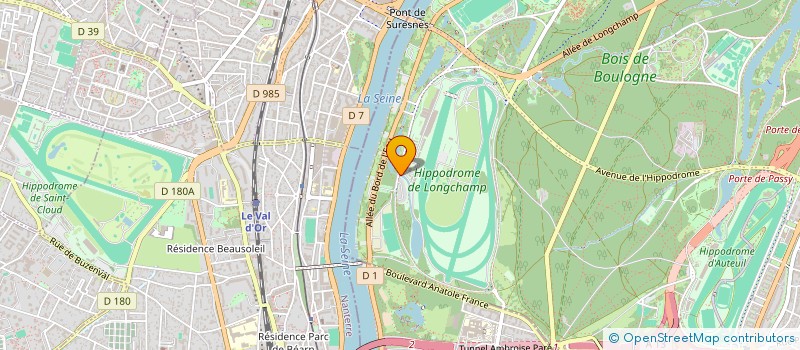 localisation de l'entreprise MONSIEUR CHARLES HOSSENLOPP  PARIS