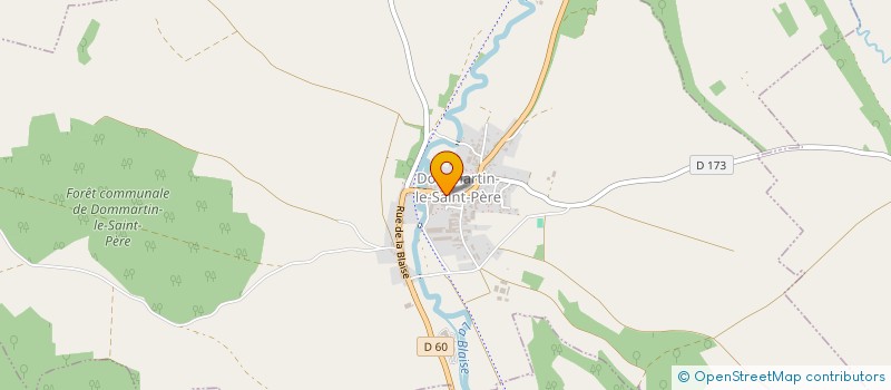 localisation de l'entreprise MONSIEUR CHARLES HOULOT à DOMMARTIN-LE-SAINT-PERE