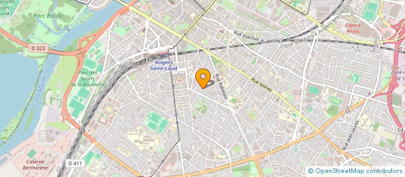 localisation de l'entreprise MONSIEUR CHARLES-HUBERT MAZE  ANGERS