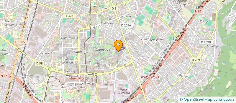 localisation de l'entreprise MONSIEUR CHARLES IDEMUDIA à GRENOBLE