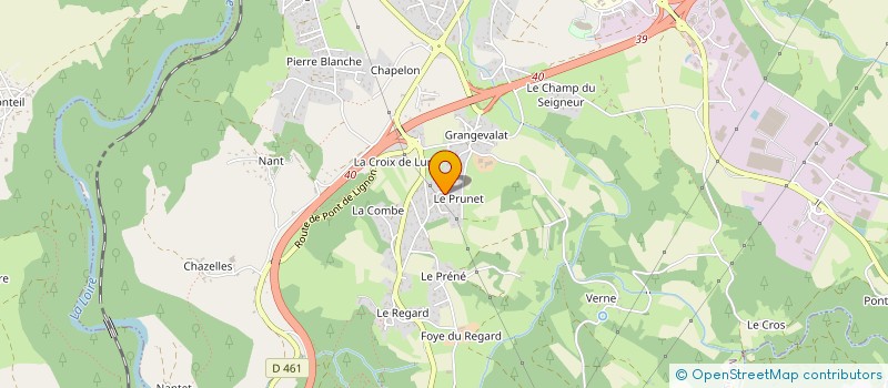 localisation de l'entreprise MONSIEUR CHARLES INCARDONA  MONISTROL-SUR-LOIRE