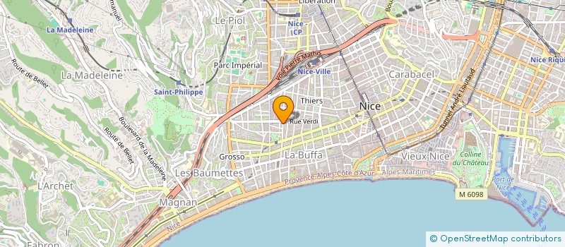 localisation de l'entreprise MONSIEUR CHARLES INIGUES à NICE