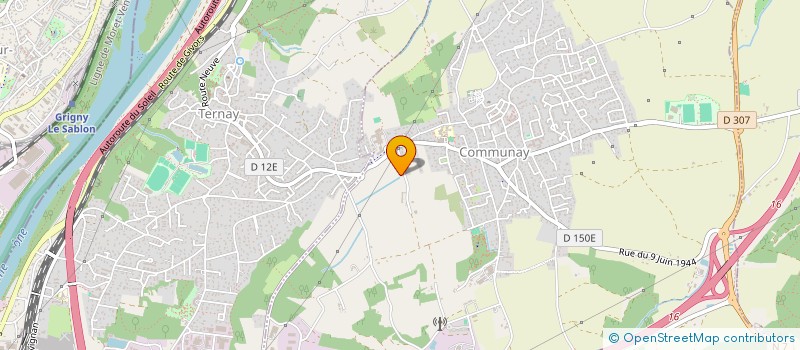 localisation de l'entreprise MONSIEUR CHARLES JANIN  COMMUNAY