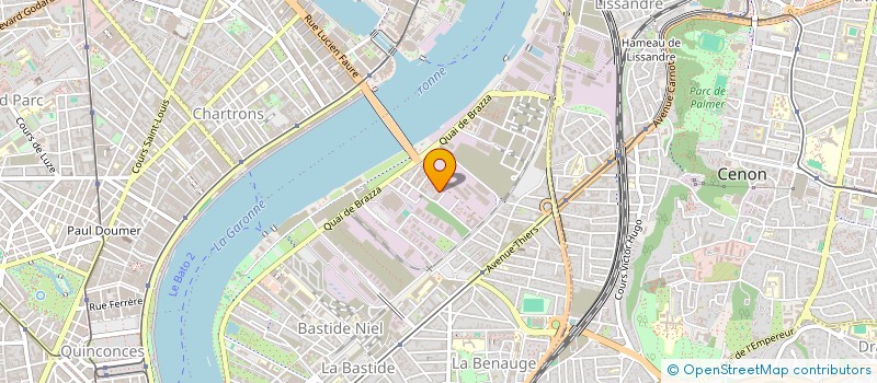 localisation de l'entreprise MONSIEUR CHARLES JEAN  BORDEAUX