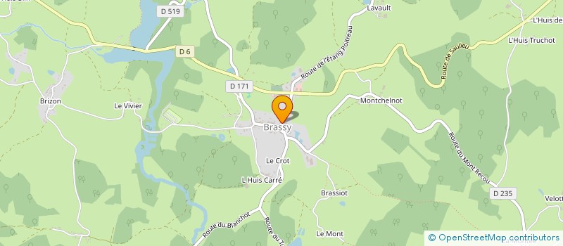 localisation de l'entreprise MONSIEUR CHARLES JEANNIN à SAINT-ANDRE-EN-MORVAN