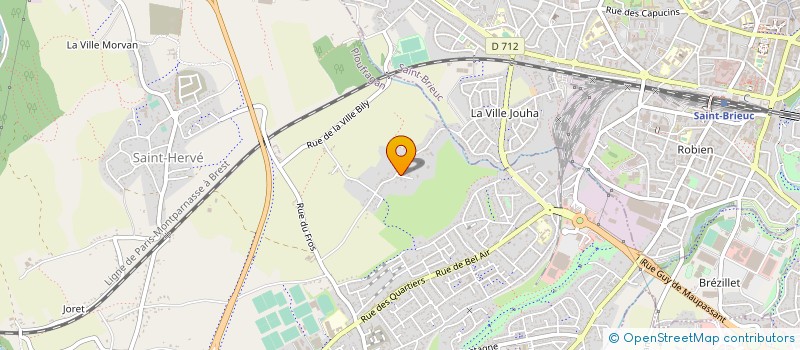 localisation de l'entreprise MONSIEUR CHARLES JEGOU  PLOUFRAGAN